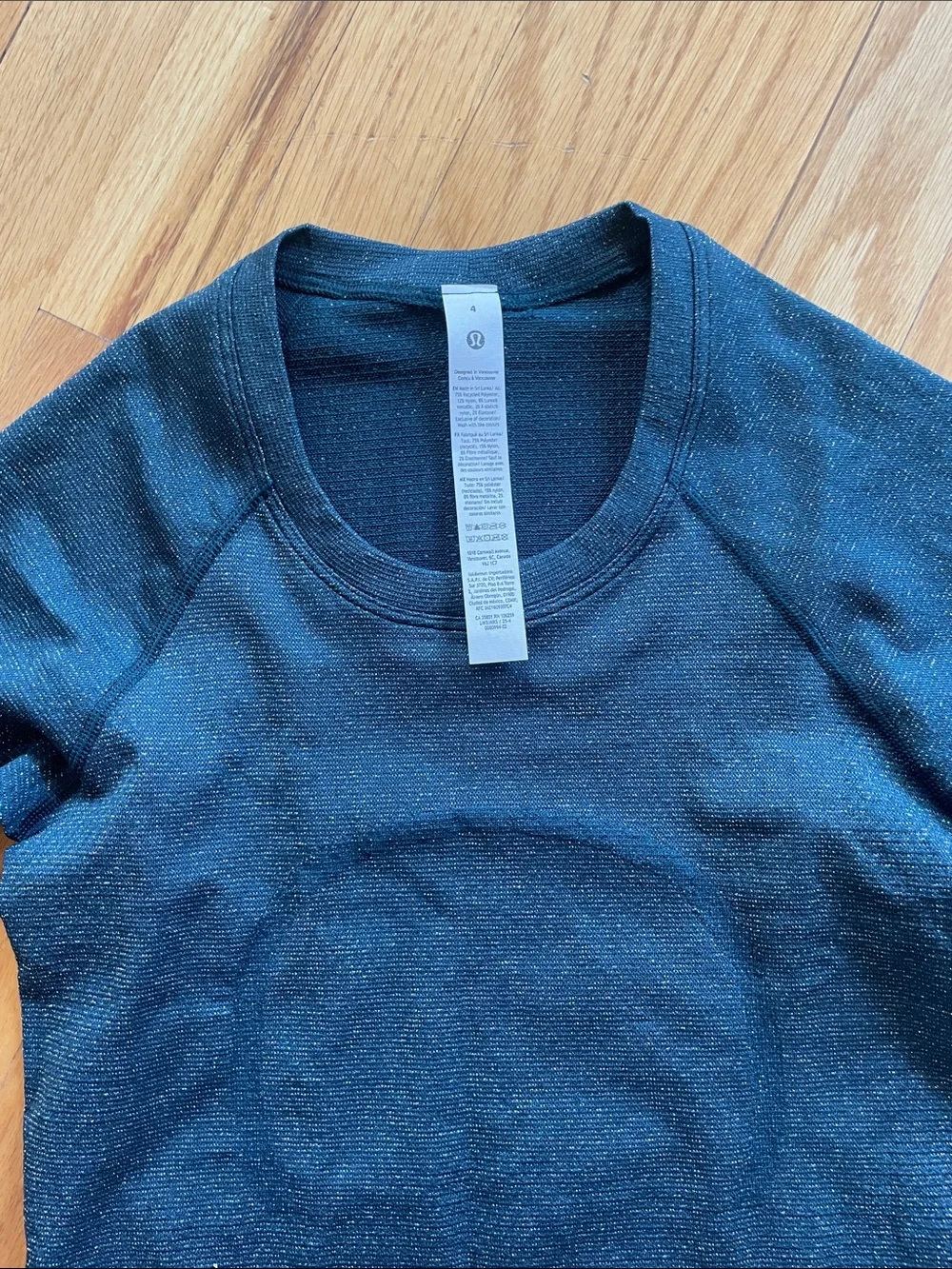Women's swiftly tech long sleeve 2.0 sparkle - Dark Teal